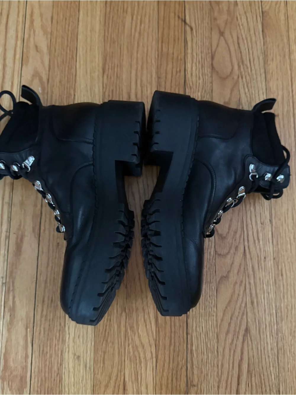 Marc Fisher Black Leather Boot - Picture 7 of 8